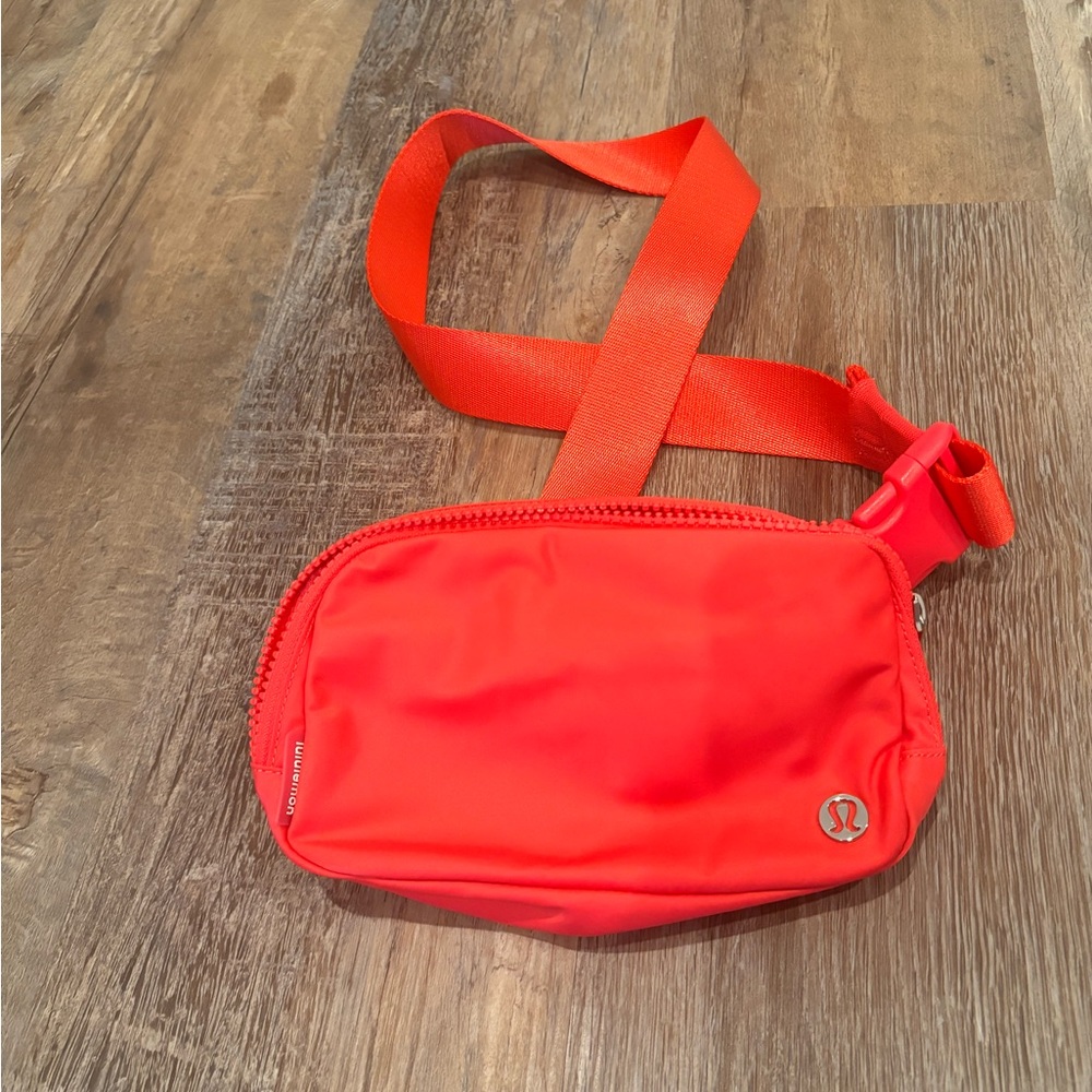 Lululemon Red Belt Bag